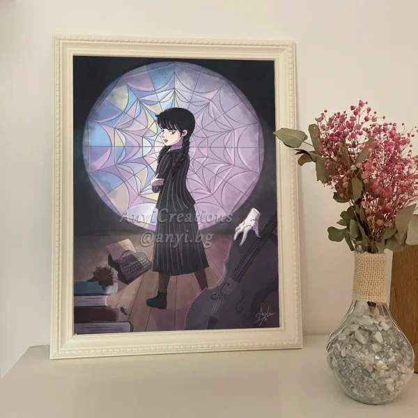 Lámina de Miércoles - Fanart