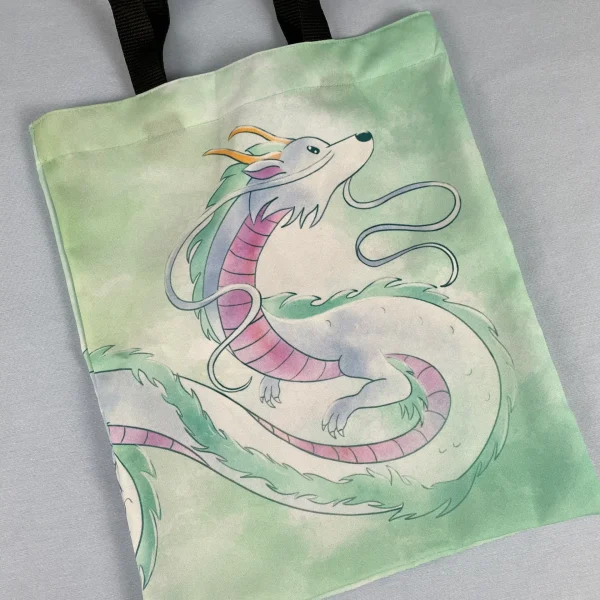Totebag Dragón - Fanart - Bolsa de tela