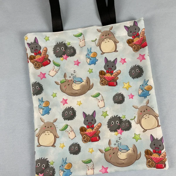 Totebag Ghibli kawaii - Fanart - Bolsa de tela