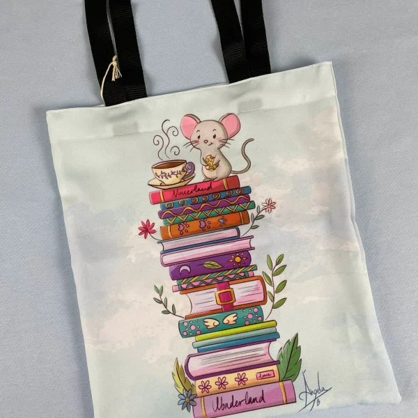 Totebag Ratón de biblioteca - Bolsa de tela