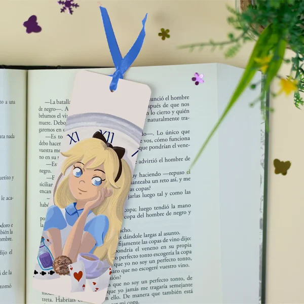Marcapáginas de Alicia en el País de las Maravillas