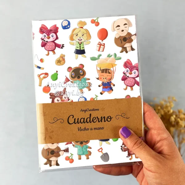 Cuaderno Animales cruzando - Fanart