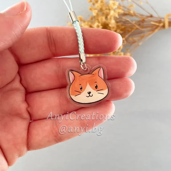 Llaveros pequeños animales kawaii - gato