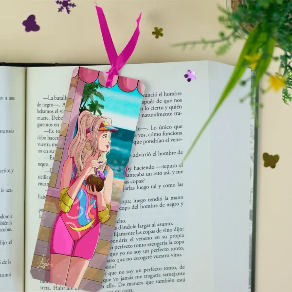 Marcapáginas de Barbie - Fanart