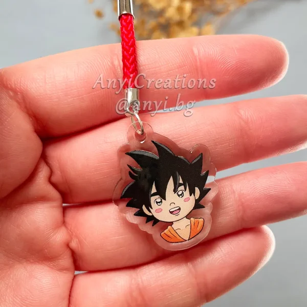 Llavero pequeño Goku - Fanart