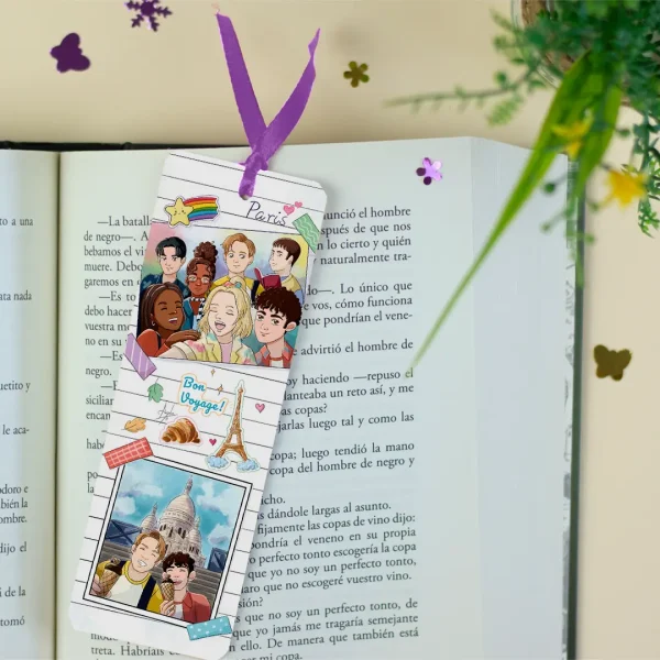 Marcapáginas de Heartstopper - Fanart