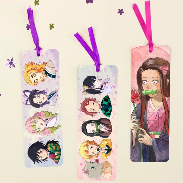 Marcapáginas Kimetsu no Yaiba - Fanart