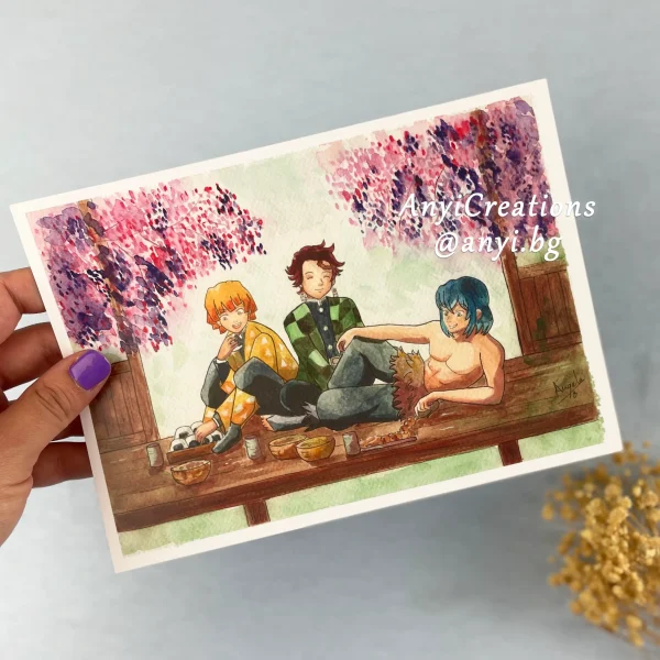 Lámina de Kimetsu no Yaiba - Fanart