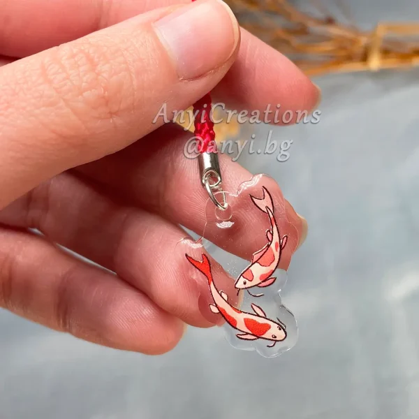 Llaveros pequeños Japón - Peces koi