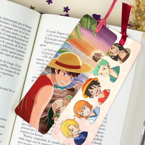 Marcapáginas One Piece - Fanart