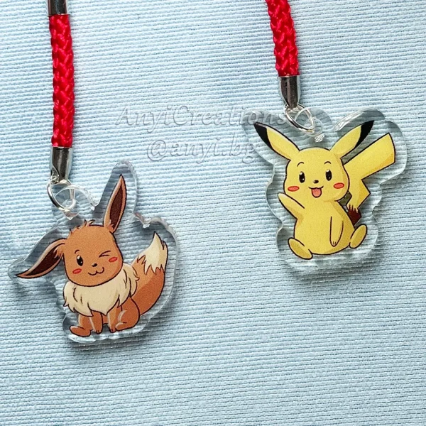 Llaveros pequeños Pokemon - Fanart
