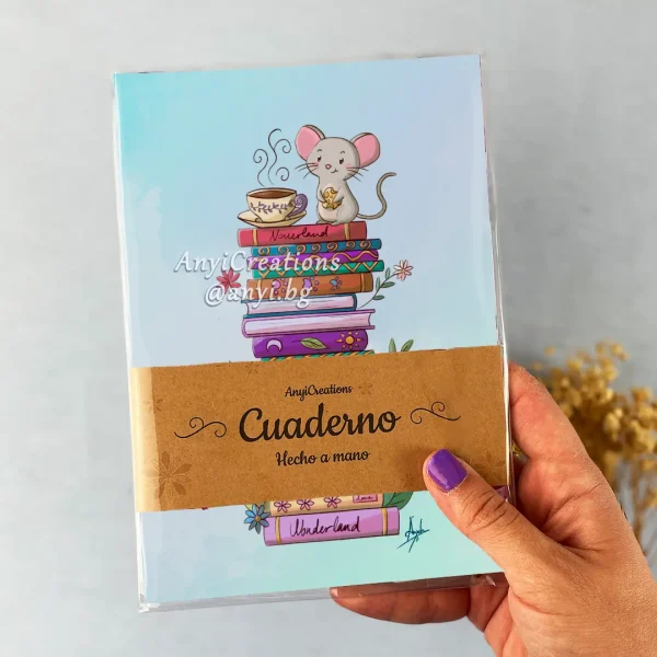 Cuaderno Ratón de Biblioteca
