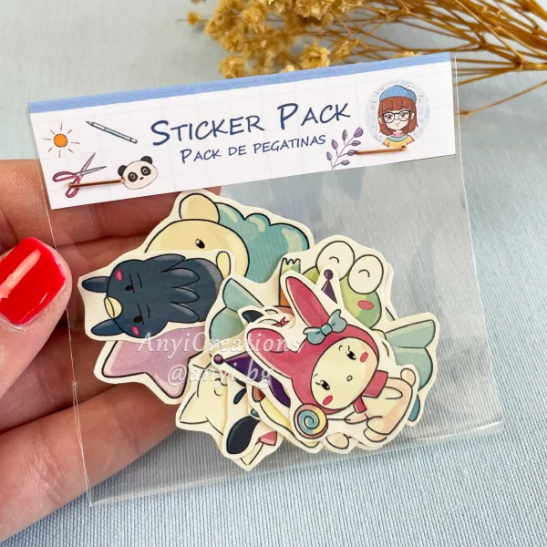 Pack de pegatinas kawaii Sanrio - Fanart