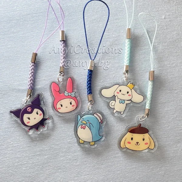 Llaveros pequeños Sanrio - Fanart