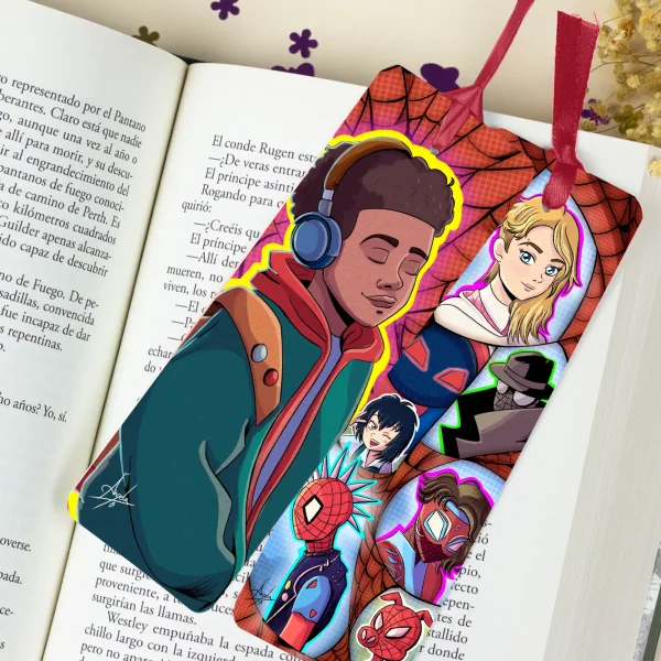 Marcapáginas Spiderman - Fanart