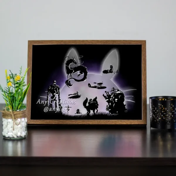Lámina de Ghibli - Fanart