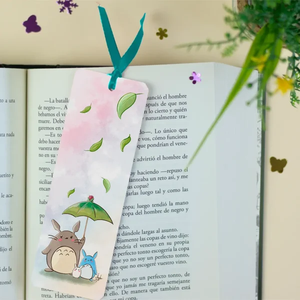 Marcapáginas de Totoro- Fanart