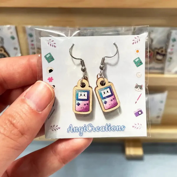 Pendientes Gameboy