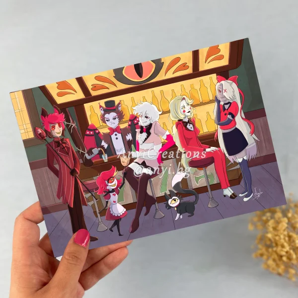Lámina de Hazbin Hotel - Fanart
