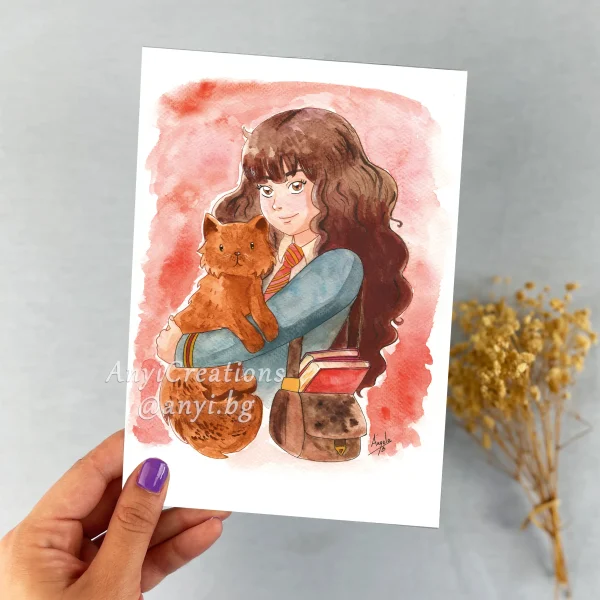Lámina de Hermione - Fanart