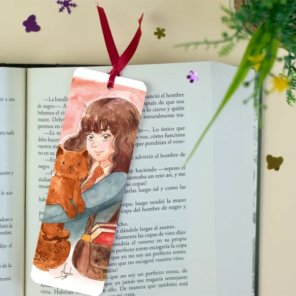 Marcapáginas de Hermione - Fanart