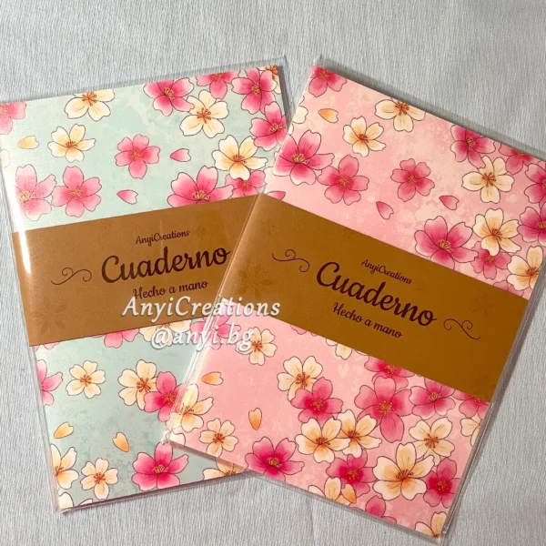 Cuaderno Flor Sakura - Flor de cerezo japonés