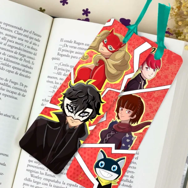 Marcapáginas Persona 5 - Fanart